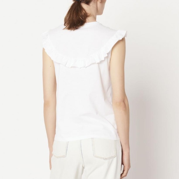 90% NEW SANDRO CUBA TEE WITH JEWELS - Picture 2 of 9